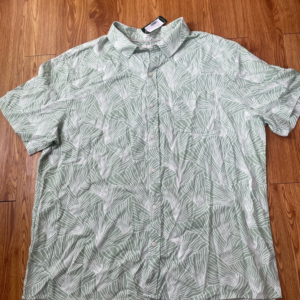 Hawker Rye Men's Green Patterned Shirt - Picture 5 of 10